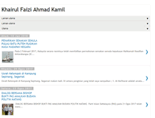 Tablet Screenshot of khairulfaizi.net